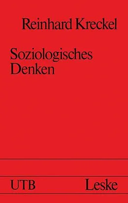 E-Book (pdf) Soziologisches Denken von Reinhard Kreckel