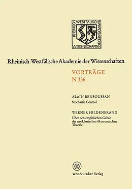 E-Book (pdf) Rheinisch-Westfälische Akademie der Wissenschaften von Alain Bensoussan