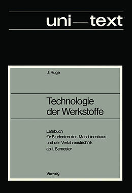 E-Book (pdf) Technologie der Werkstoffe von Jürgen Ruge