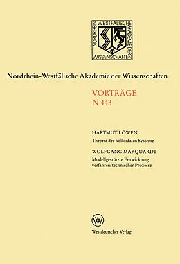 E-Book (pdf) Nordrhein-Westfälische Akademie der Wissenschaften von Wolfgang Marquardt