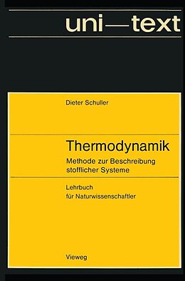 E-Book (pdf) Thermodynamik von Dieter Schuller