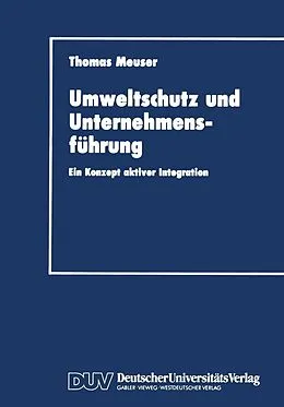 E-Book (pdf) Umweltschutz und Unternehmensführung von Thomas Meuser