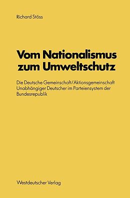 E-Book (pdf) Vom Nationalismus zum Umweltschutz von Richard Stöss