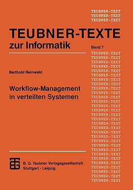 E-Book (pdf) Workflow-Management in verteilten Systemen von Berthold Reinwald