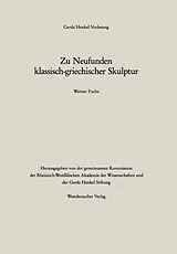 E-Book (pdf) Zu Neufunden klassisch-griechischer Skulptur von Werner Fuchs