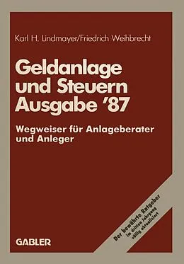 E-Book (pdf) Geldanlage und Steuern 87 von Karl H. Lindmayer