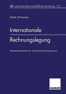 E-Book (pdf) Internationale Rechnungslegung von Philip Lettmann