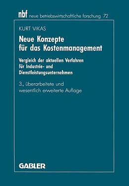 E-Book (pdf) Neue Konzepte für das Kostenmanagement von Kurt Vikas