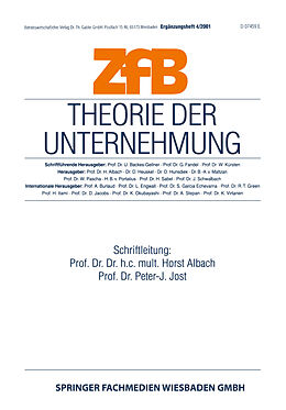 E-Book (pdf) Theorie der Unternehmung von 