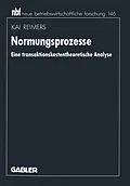 E-Book (pdf) Normungsprozesse von Kai Reimers