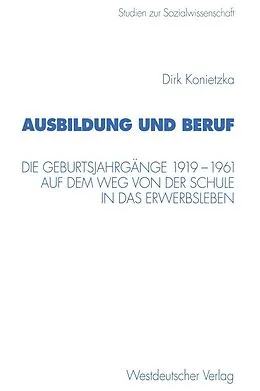 E-Book (pdf) Ausbildung und Beruf von Dirk Konietzka