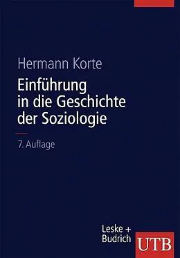 E-Book (pdf) Einführung in die Geschichte der Soziologie von Hermann Korte