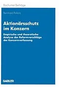 E-Book (pdf) Aktionärsschutz im Konzern von Bernhard Pellens