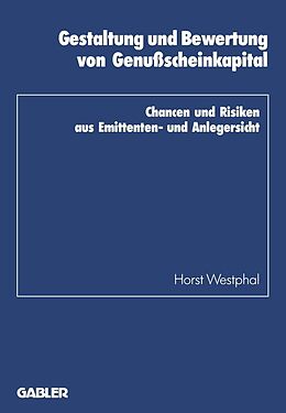 E-Book (pdf) Gestaltung und Bewertung von Genußscheinkapital von Horst Westphal