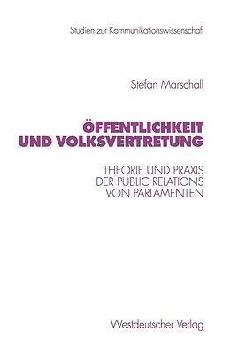E-Book (pdf) Öffentlichkeit und Volksvertretung von Stefan Marschall