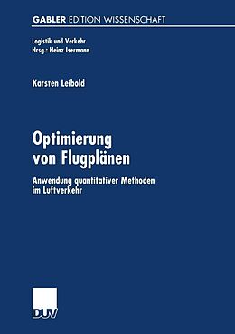 E-Book (pdf) Optimierung von Flugplänen von Karsten Leibold