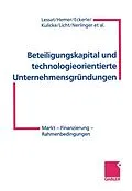E-Book (pdf) Beteiligungskapital und technologieorientierte Unternehmensgründungen von Dr. Vera Lessat, Joachim Hemer, Tobias H. Eckerle