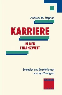 E-Book (pdf) Karriere in der Finanzwelt von Andreas H. Stephan