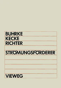 E-Book (pdf) Strömungsförderer von Herbert Buhrke, Hans J. Kecke, Hansjürgen Richter
