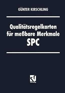 E-Book (pdf) Qualitätsregelkarten für meßbare Merkmale  SPC von Günter Kirschling