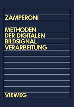 E-Book (pdf) Methoden der digitalen Bildsignalverarbeitung von Piero Zamperoni