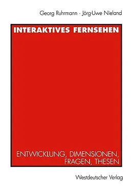 E-Book (pdf) Interaktives Fernsehen von Jörg-Uwe Nieland