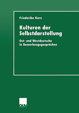 E-Book (pdf) Kulturen der Selbstdarstellung von Friederike Kern