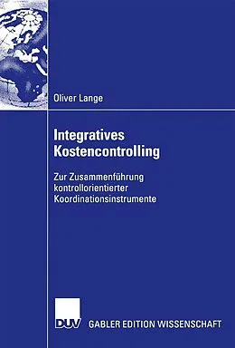 E-Book (pdf) Integratives Kostencontrolling von Oliver Lange