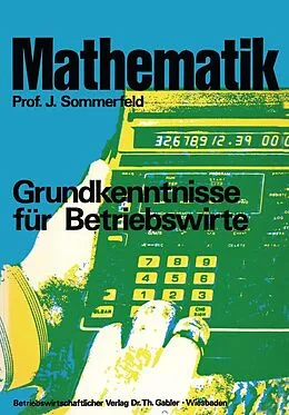 E-Book (pdf) Mathematik von Johannes Sommerfeld