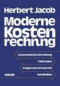 E-Book (pdf) Moderne Kostenrechnung von Herbert Jacob
