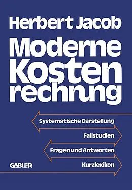 E-Book (pdf) Moderne Kostenrechnung von Herbert Jacob
