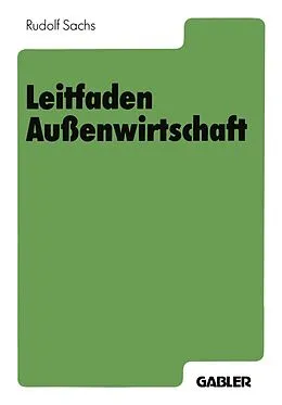 E-Book (pdf) Leitfaden Außenwirtschaft von Rudolf Sachs