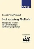 E-Book (pdf) Muß Verpackung Abfall sein? von Eberhard Feess
