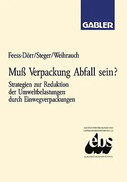 E-Book (pdf) Muß Verpackung Abfall sein? von Eberhard Feess