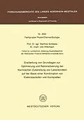 E-Book (pdf) Erarbeitung von Grundlagen zur Optimierung und Rationalisierung der thermischen Zubereitung von Lebensmitteln auf der Basis einer Kombination von Elektrobackofen und Kochplatten von Manfred Schätzke