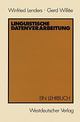 E-Book (pdf) Linguistische Datenverarbeitung von Winfried Lenders