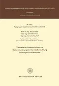 E-Book (pdf) Theoretische Untersuchungen zur Weiterentwicklung der Kennfeldberechnung vielstufiger Axialverdichter von Klaus Grahl