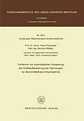 E-Book (pdf) Verfahren zur automatischen Anpassung der Kraftstoffdosierung bei Fahrzeugen für Benzin/Methanol-Mischbetrieb von Franz Pischinger