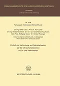 E-Book (pdf) Einfluß von Verformung und Rekristallisation auf die Ultraschallabsorption in Ein- und Vielkristallen von Dieter Lenz