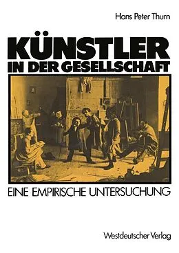 E-Book (pdf) Künstler in der Gesellschaft von HansPeter Thurn