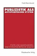 E-Book (pdf) Publizistik als autopoietisches System von Frank Marcinkowski