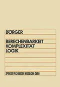 E-Book (pdf) Berechenbarkeit, Komplexität, Logik von Egon Börger