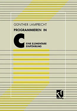 E-Book (pdf) Programmieren in C von Günther Lamprecht
