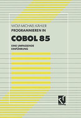 E-Book (pdf) Programmieren in COBOL 85 von Wolf-Michael Kähler