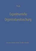 E-Book (pdf) Experimentelle Organisationsforschung von Arnold Picot
