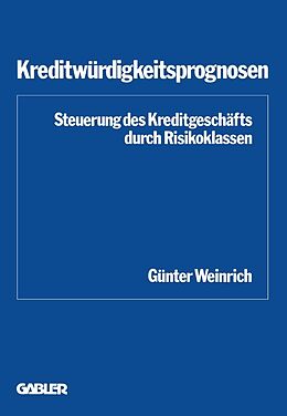 E-Book (pdf) Kreditwürdigkeitsprognosen von Günter Weinrich