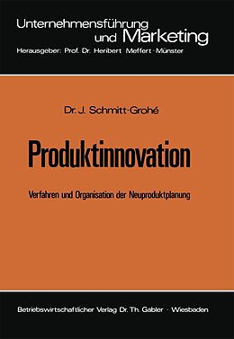 E-Book (pdf) Produktinnovation von Jochen Schmitt-Grohé