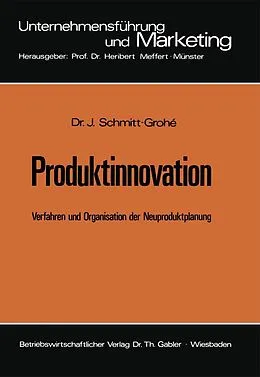 E-Book (pdf) Produktinnovation von Jochen Schmitt-Grohé