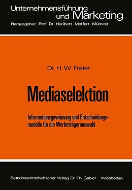 E-Book (pdf) Mediaselektion von Hermann Freter