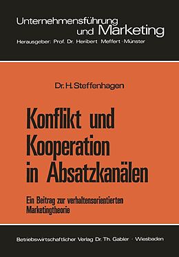 E-Book (pdf) Konflikt und Kooperation in Absatzkanälen von Hartwig Steffenhagen